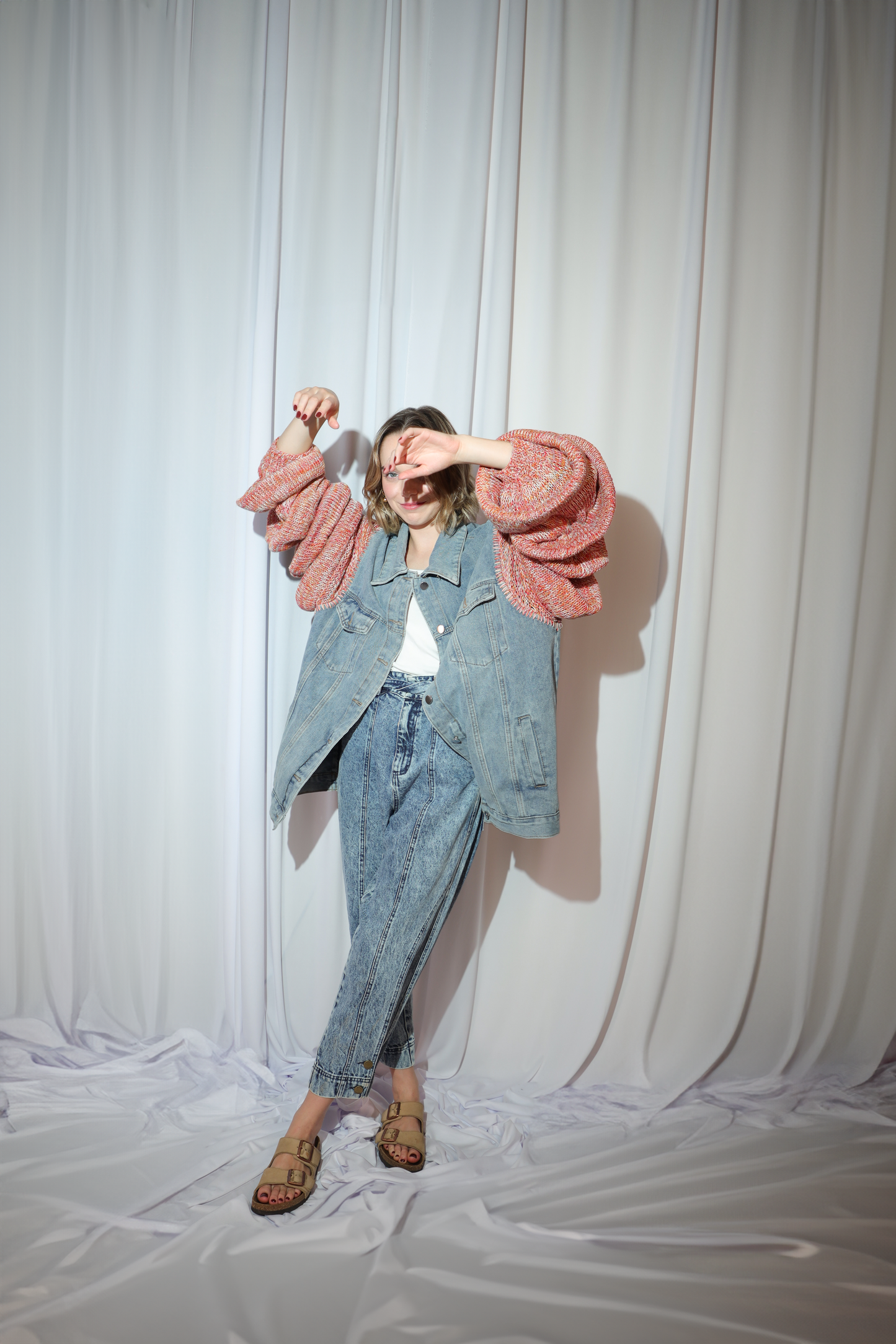 Jaqueta Jeans Oversized